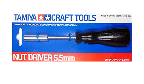 Tamiya #74028 Nut Driver 5.5 mm for most RC cars
