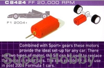 Formel 1.  motor 20,000 rpm with wires