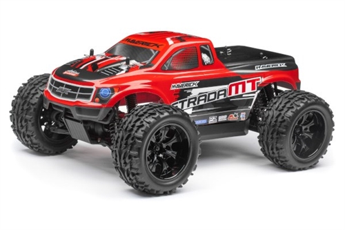 1:10 MONSTER TRUCK PAINTED BODY RED (MT) 190 mm.