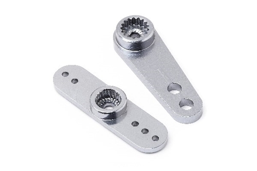 ALU SERVO HORNS BLACKOUT MT WITH METAL GEAR SERVO