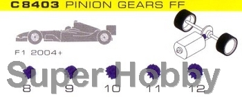 Pinon Gear FF  Formel 1