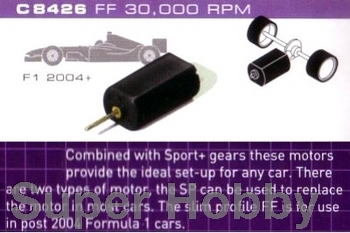 Formel 1.  motor 30,000 rpm with wires