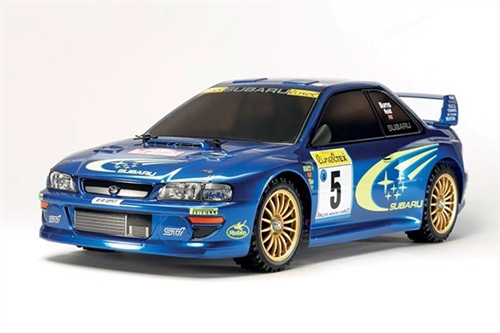 TAMIYA 58631 1/10 R/C SUBARU IMPREZA MONTE-CARLO '99 (TT-02) Samlesæt.