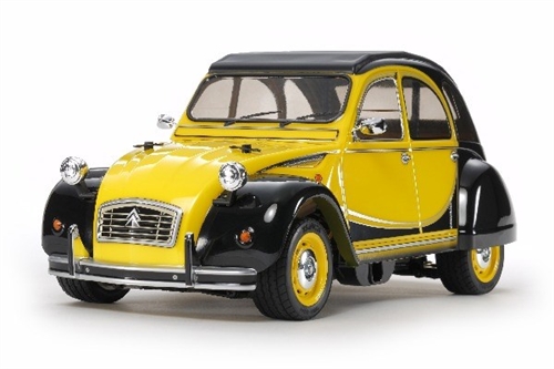 TAMIYA 1/10 R/C Citroën 2CV Charleston (M-05) / NO ESC Samlesæt.