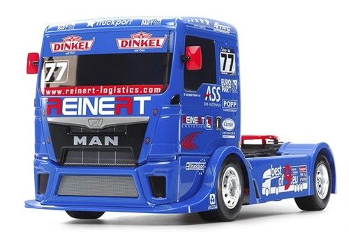 TAMIYA 58642 1/14 R/C Team REINERT Racing MAN TGS (TT-01 Type-E) Samlesæt.