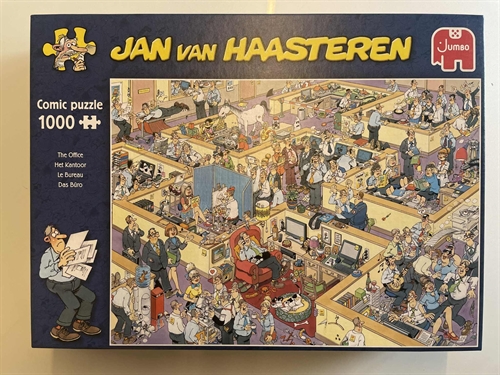 Puslespil. JAN VAN HAASTEREN ( Brugt. lagt en gang ) derfor den lave pris.