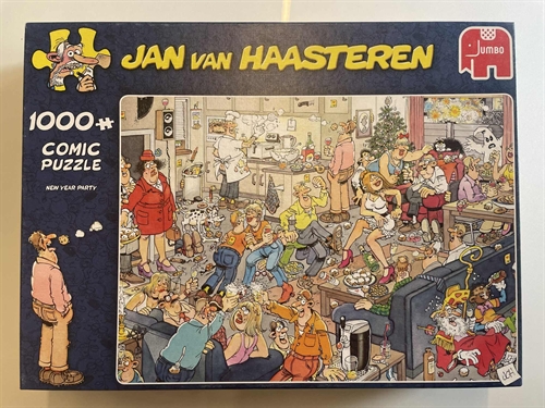 Puslespil. JAN VAN HAASTEREN ( Brugt. lagt en gang ) derfor den lave pris.