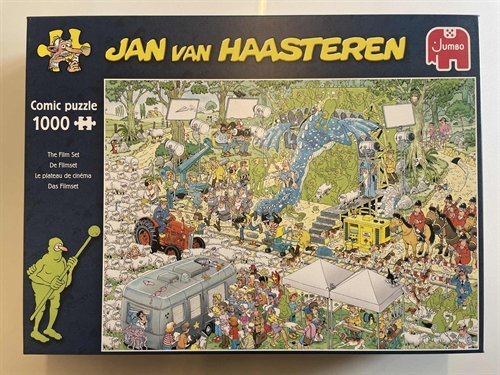 Puslespil. JAN VAN HAASTEREN ( Brugt. lagt en gang ) derfor den lave pris.