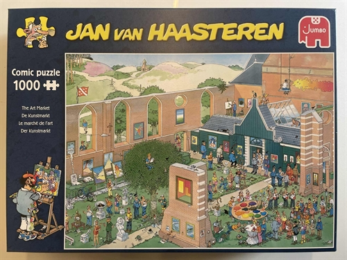 Puslespil. JAN VAN HAASTEREN ( Brugt. lagt en gang ) derfor den lave pris.