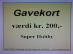 Gavekort kr. 200