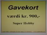 Gavekort kr. 900