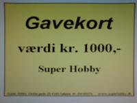 Gavekort kr. 1000