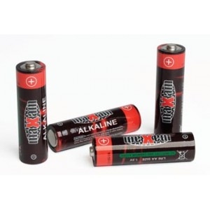 1,5v Alkaline AA Batterier.  