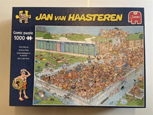 Puslespil. JAN VAN HAASTEREN ( Brugt. lagt en gang ) derfor den lave pris.